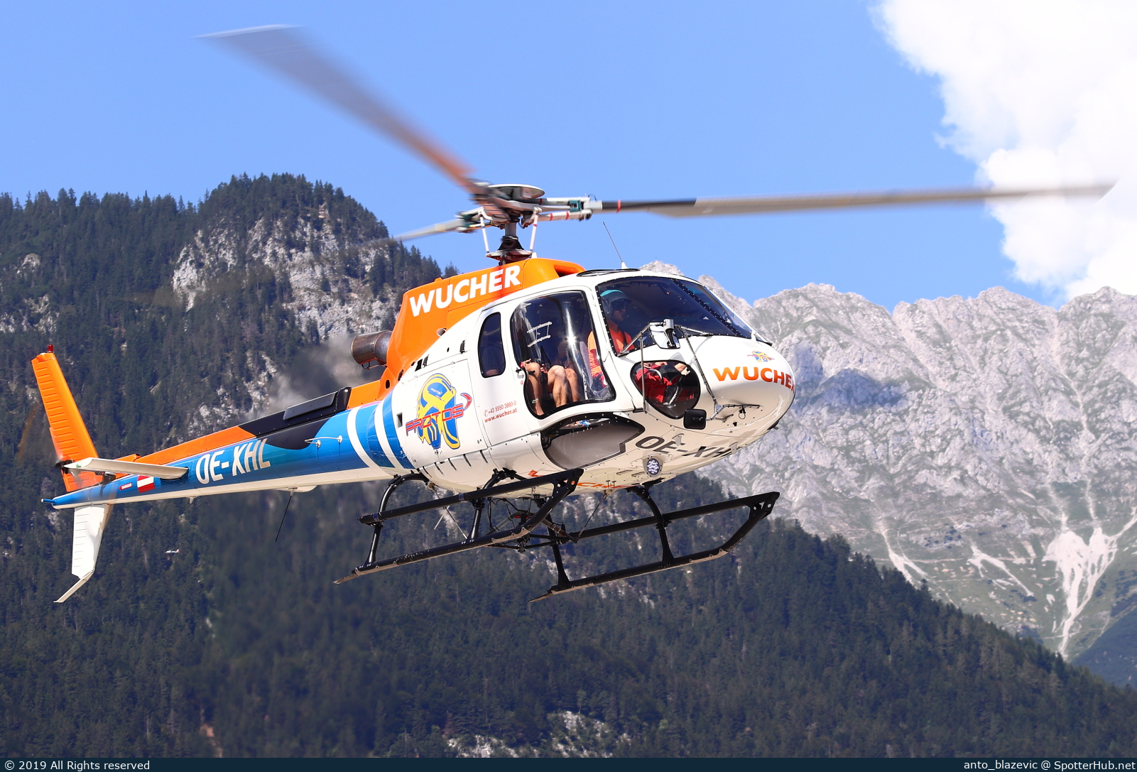 Photo of OE-XHL - Aérospatiale AS350B3 Écureuil operated by Wucher Helicopter