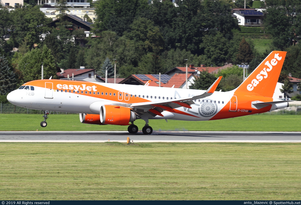 Photo of G-UZHB - Airbus A320-251N operated by easyJet