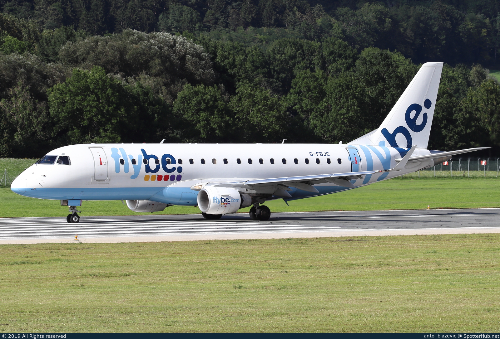 Photo of G-FBJC - Embraer ERJ-175STD operated by flybe