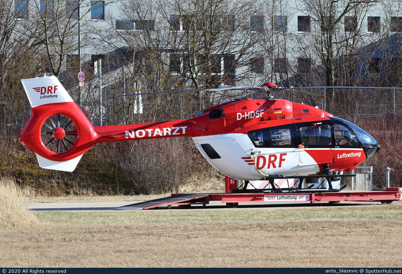 Photo of D-HDSF - Airbus Helicopters H145 operated by DRF Luftrettung