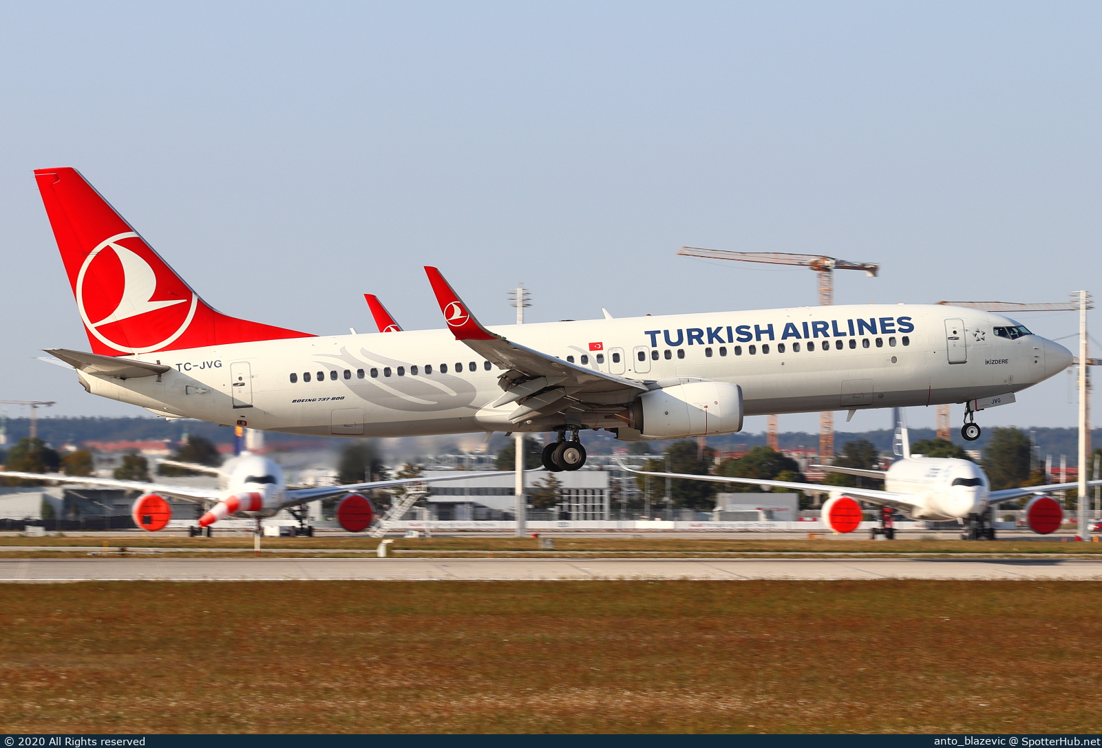Photo of TC-JVG - Boeing 737-8F2 operated by Turkish Airlines