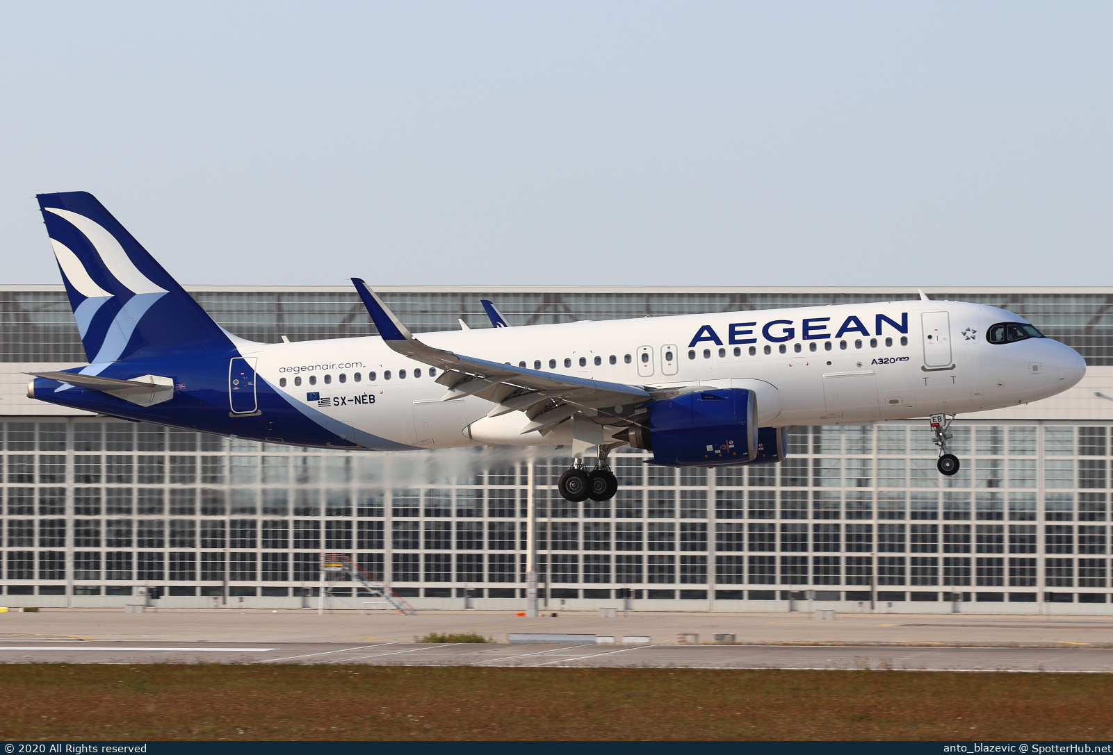 Photo of SX-NEB - Airbus A320-271N operated by Aegean Airlines