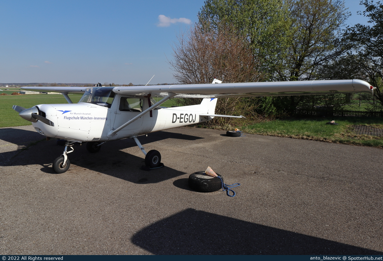 Photo of D-EGOJ - Reims-Cessna F152 operated by Air Munich Aviation - Flugschule Jesenwang