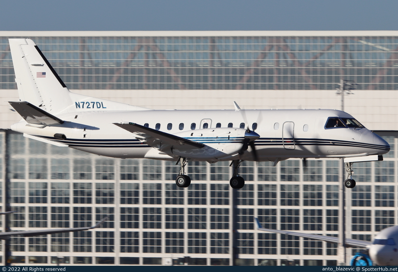 Photo of N727DL - Saab 340A operated by Napleton Aviation Group
