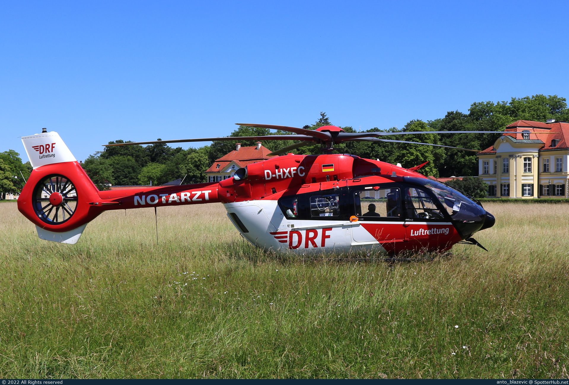 Photo of D-HXFC - Airbus Helicopters H145 operated by DRF Luftrettung