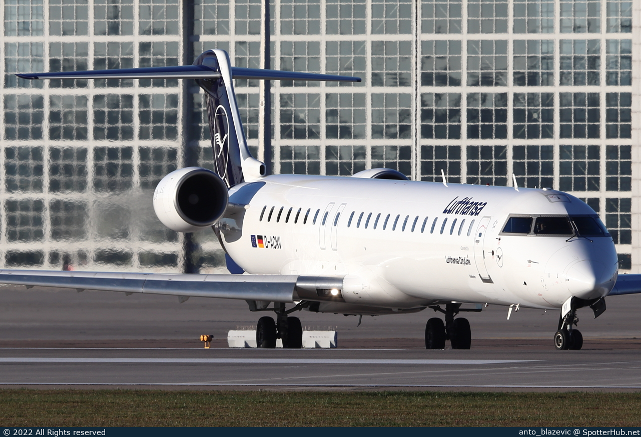 Photo of D-ACNV - Bombardier CRJ-900LR operated by Lufthansa CityLine