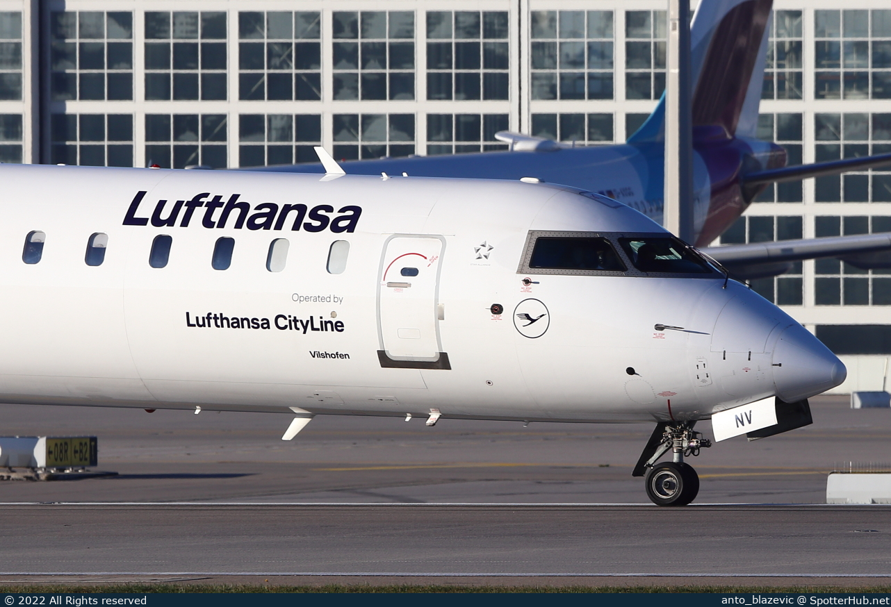 Photo of D-ACNV - Bombardier CRJ-900LR operated by Lufthansa CityLine