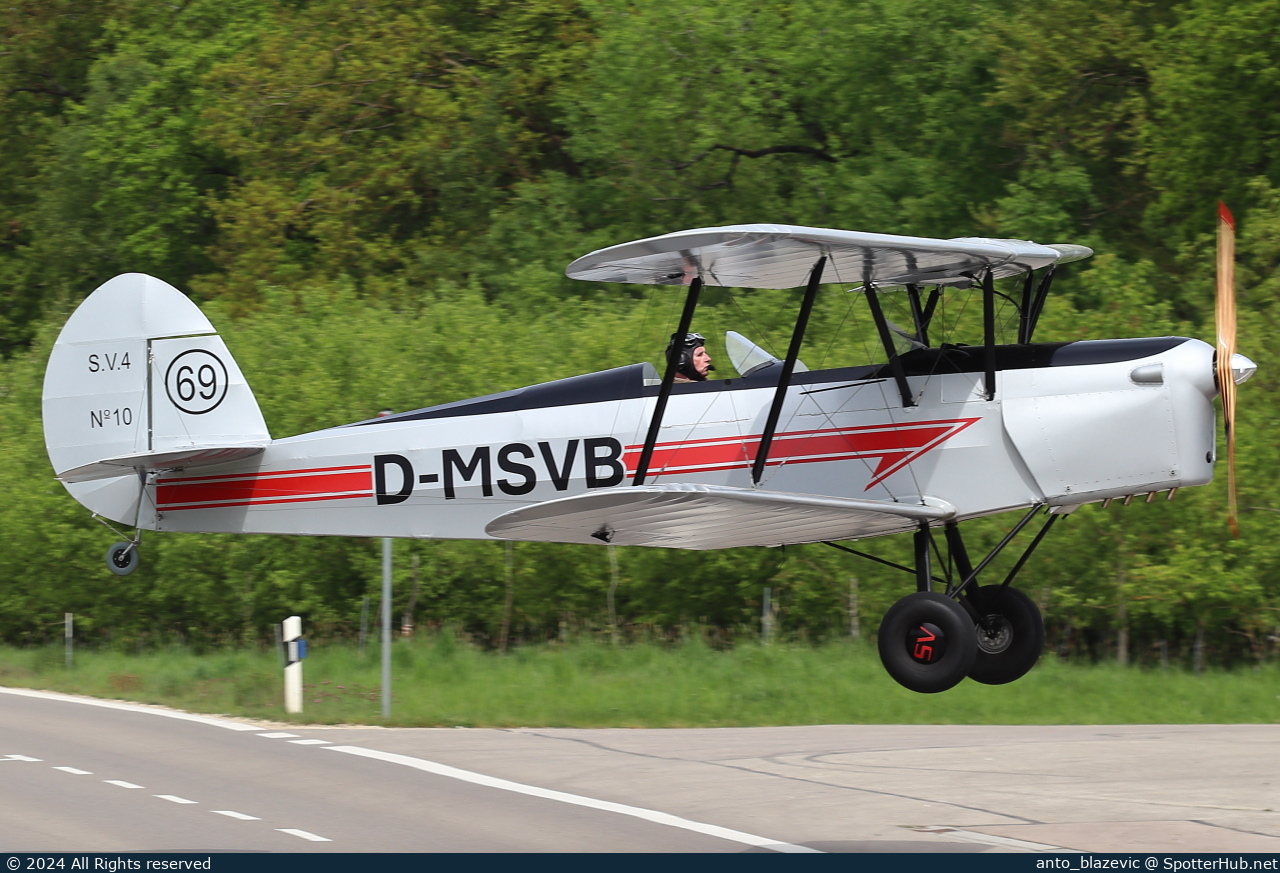 Photo of D-MSVB - Ultralight Concept Stampe SV4-RS operated by Private