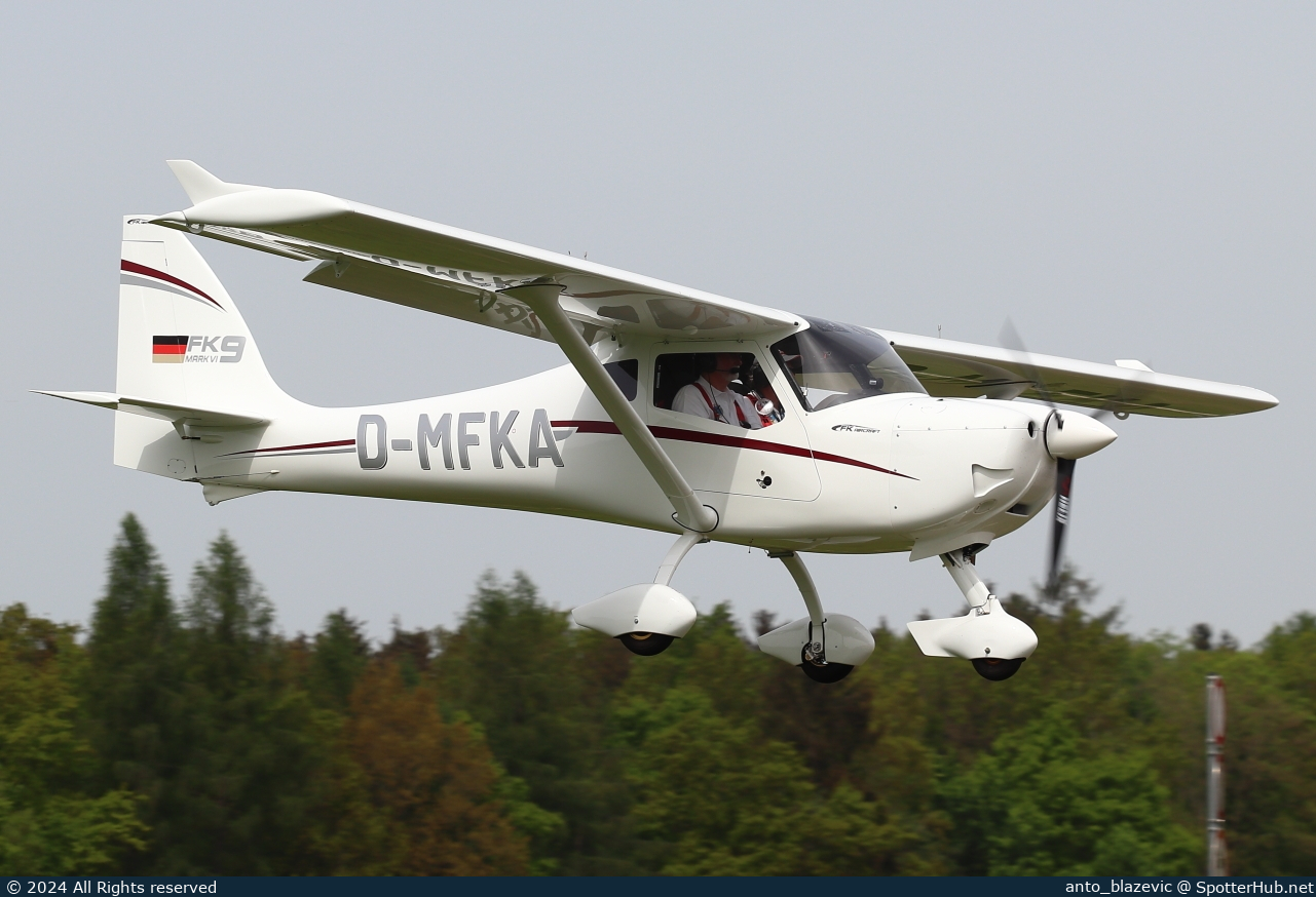 Photo of D-MFKA - FK-Lightplanes FK9 Mk.VI operated by Aero Club Arnstadt
