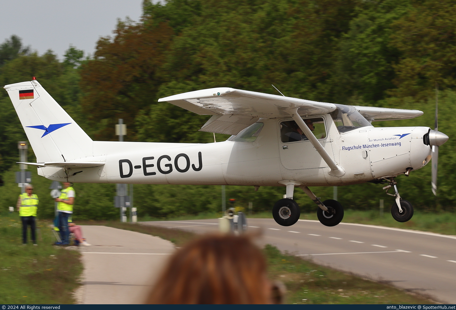 Photo of D-EGOJ - Reims-Cessna F152 operated by Air Munich Aviation - Flugschule Jesenwang