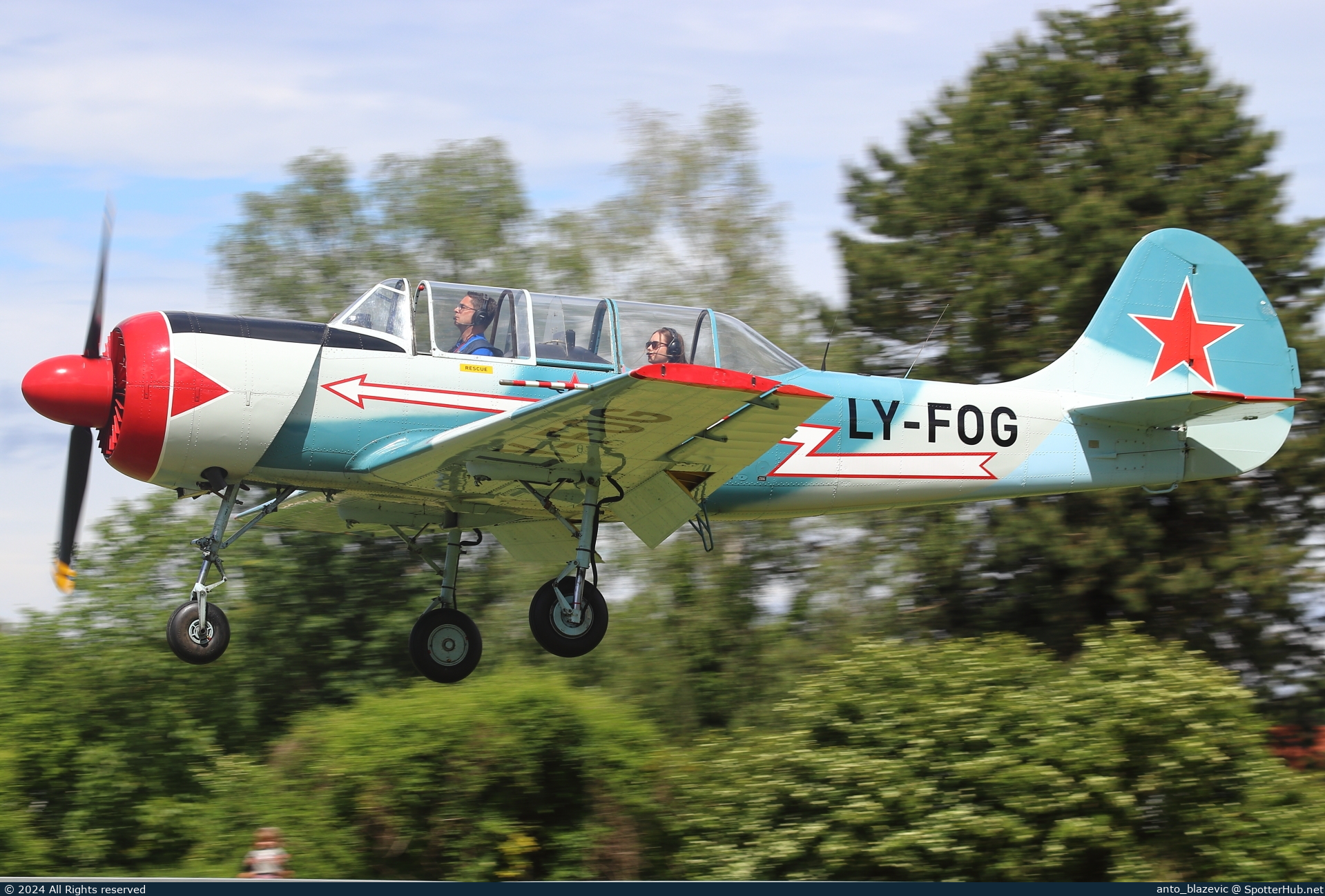 Photo of LY-FOG - Yakovlev Yak-52 operated by Private