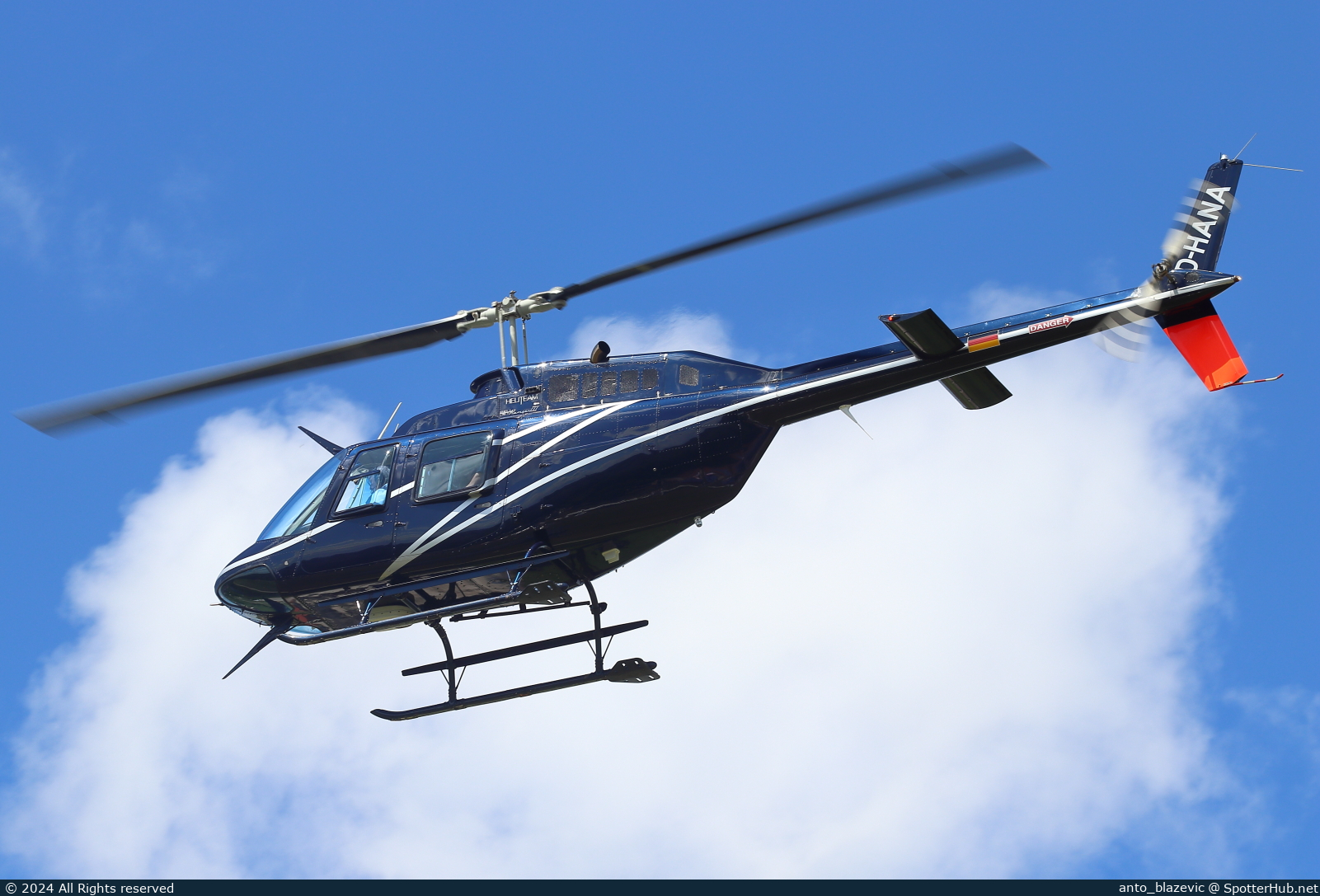 Photo of D-HANA - Bell 206B JetRanger III operated by HELITEAM Süd