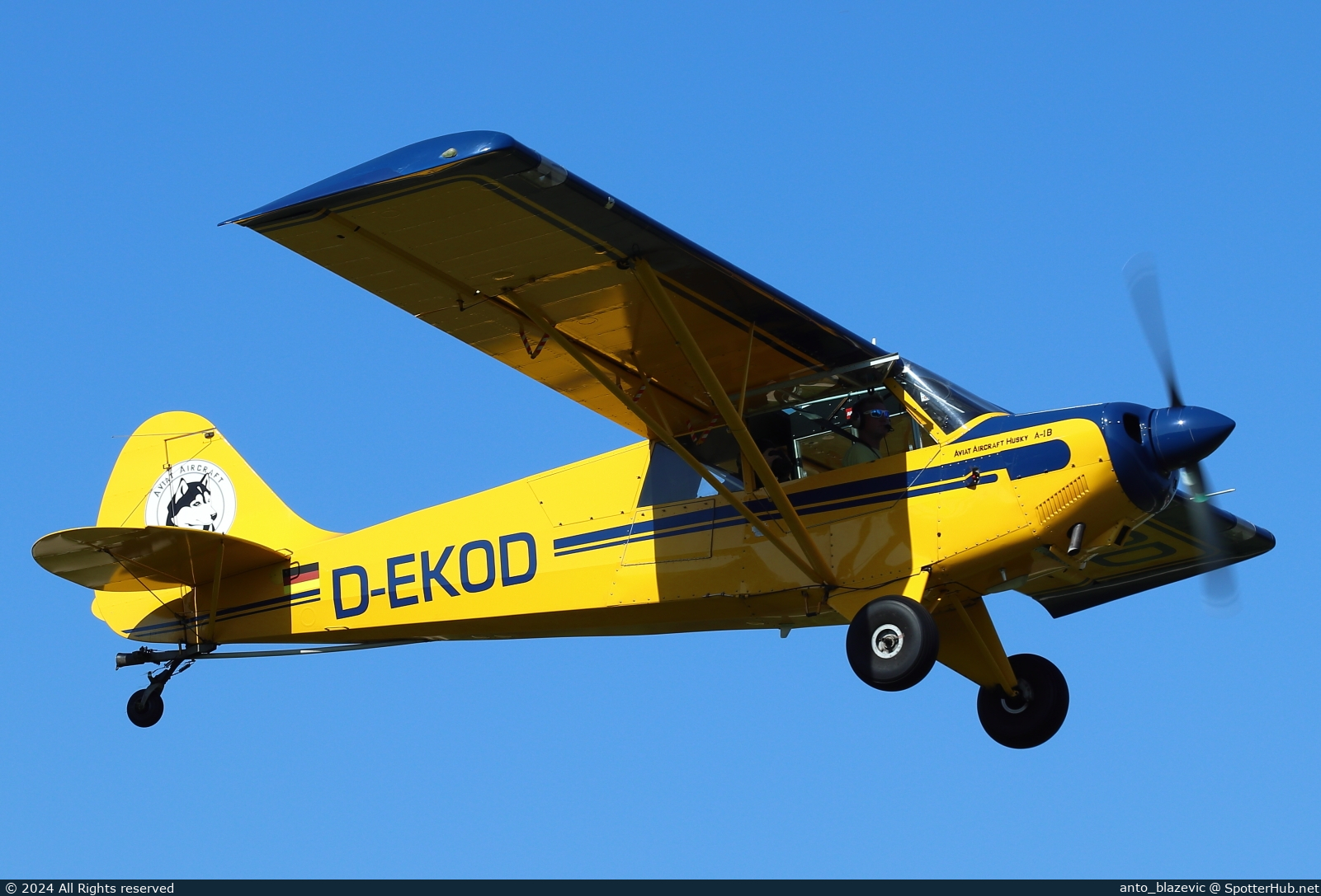 Photo of D-EKOD - Aviat A-1B Husky operated by Fliegerclub Moosburg