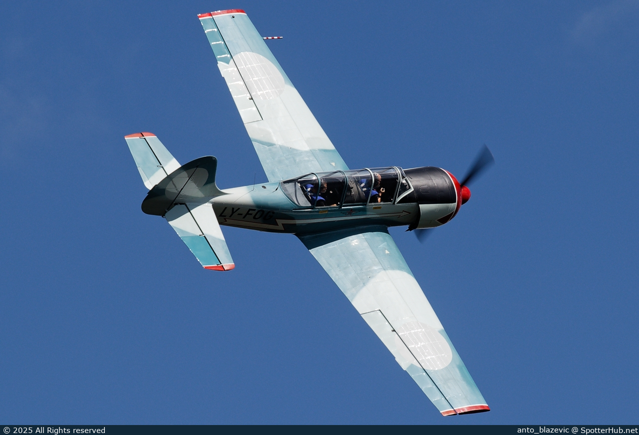 Photo of LY-FOG - Yakovlev Yak-52 operated by Private