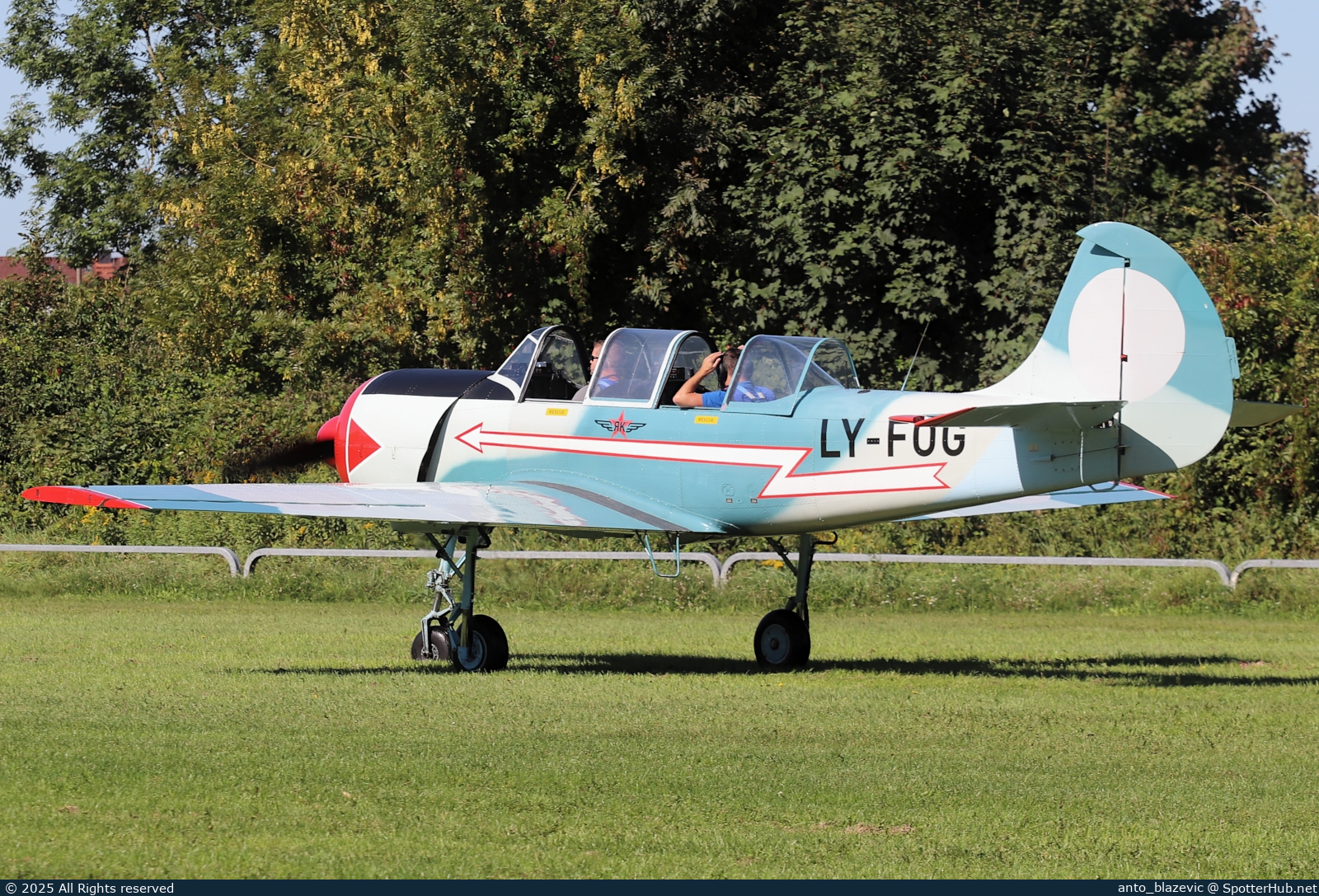 Photo of LY-FOG - Yakovlev Yak-52 operated by Private