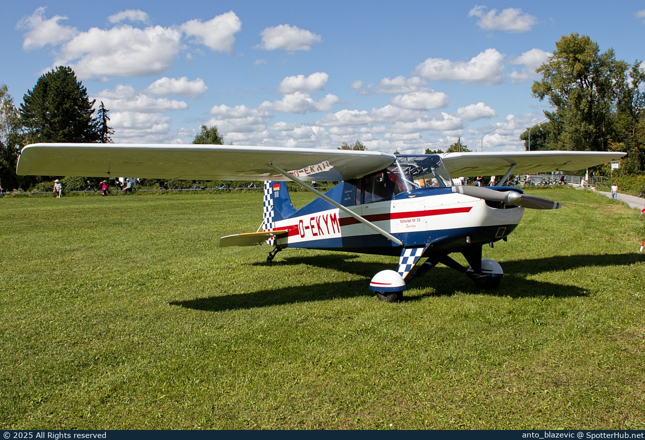 Photo of D-EKYM - Scheibe SF 23B Sperling operated by Private