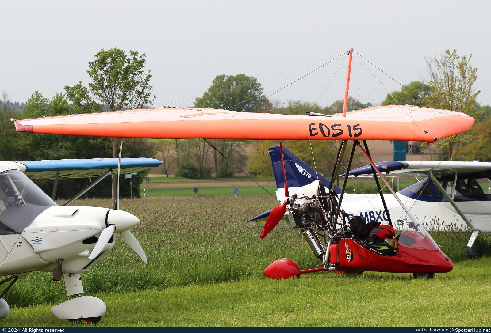 Photo of D-MLBE - Take Off Merlin 1200 operated by Private