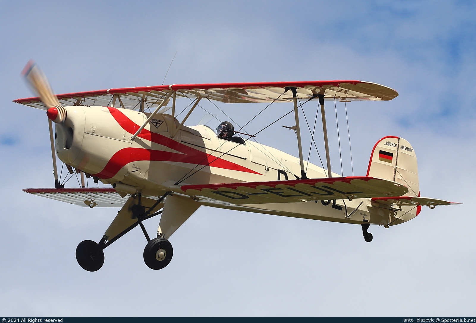 Photo of D-EIJL - CASA 1.131E Jungmann [Bücker Bü 131] operated by Private