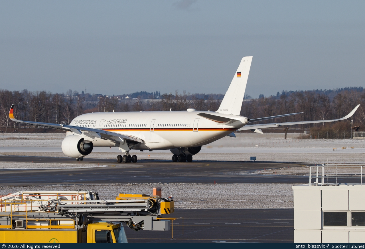 Photo of 10+03 - Airbus A350-941(CJ) operated by German Air Force