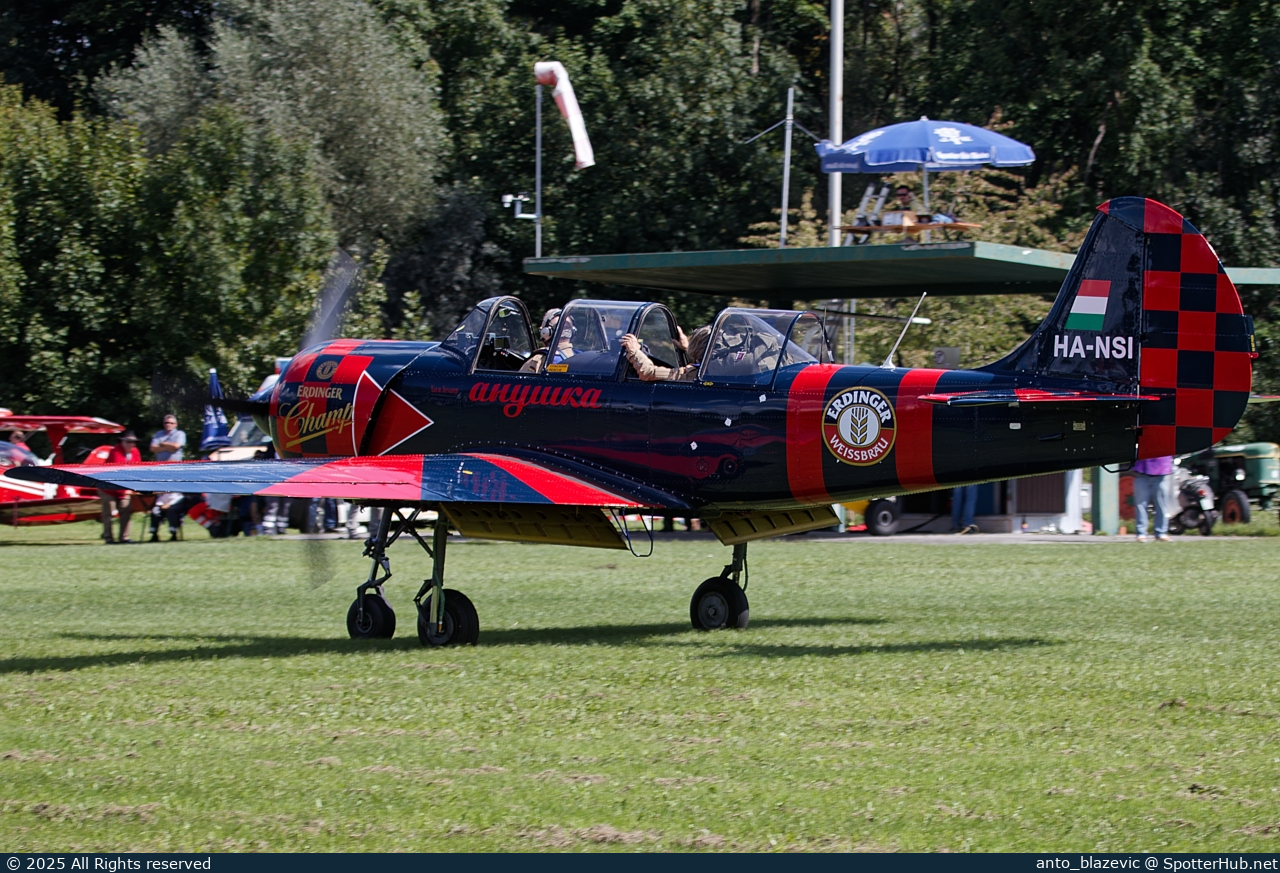 Photo of HA-NSI - Yakovlev Yak-52 operated by Private
