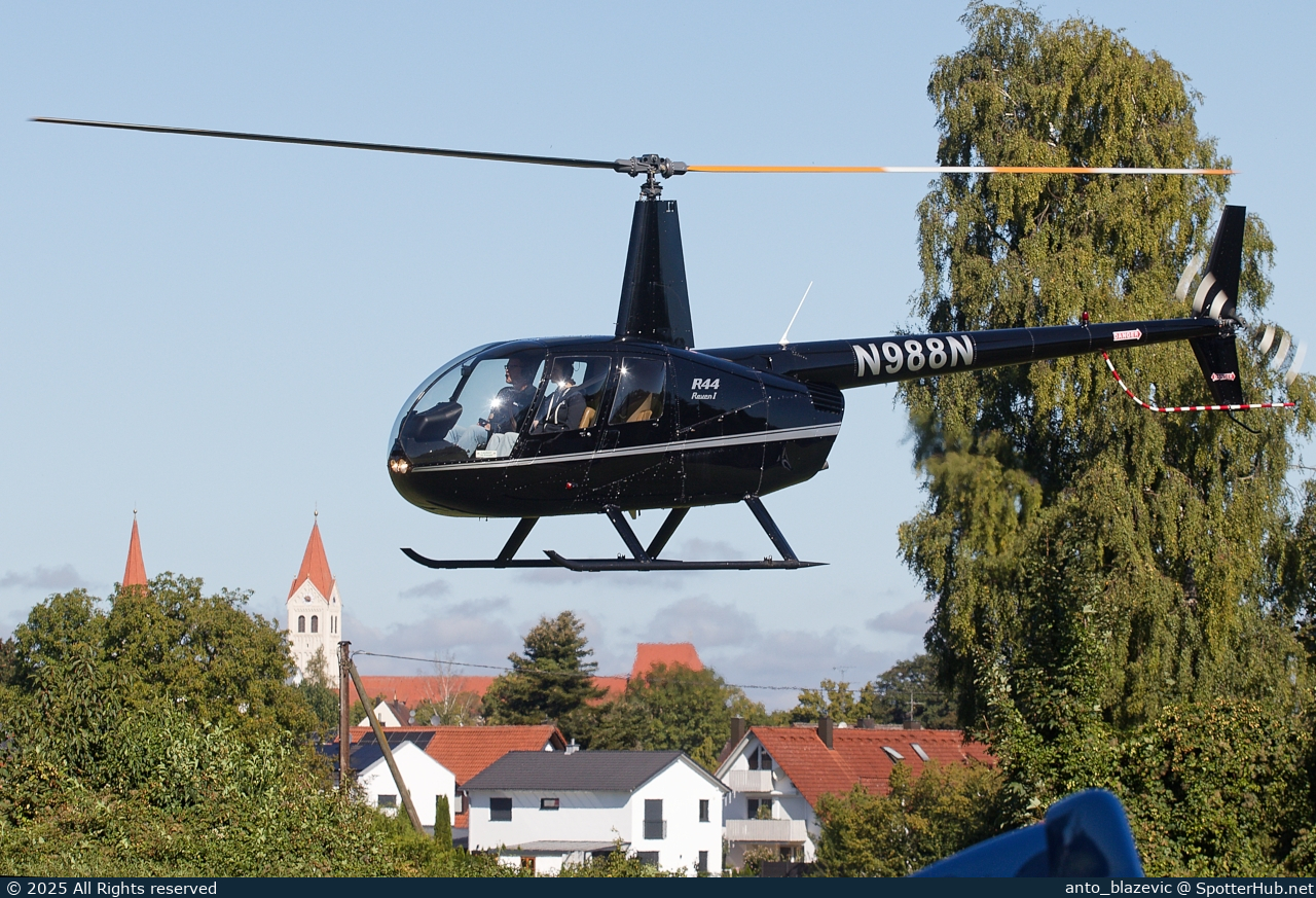 Photo of N988N - Robinson R44 Raven operated by Private
