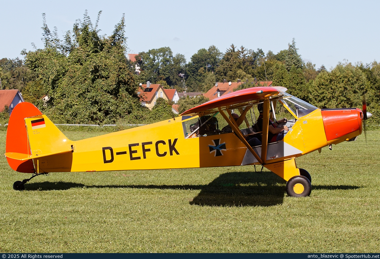Photo of D-EFCK - Piper L-18C Super Cub operated by Fliegerclub Erding
