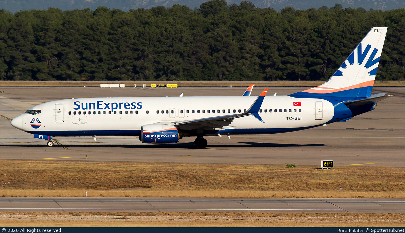 Photo of TC-SEI - Boeing 737-8HC operated by SunExpress