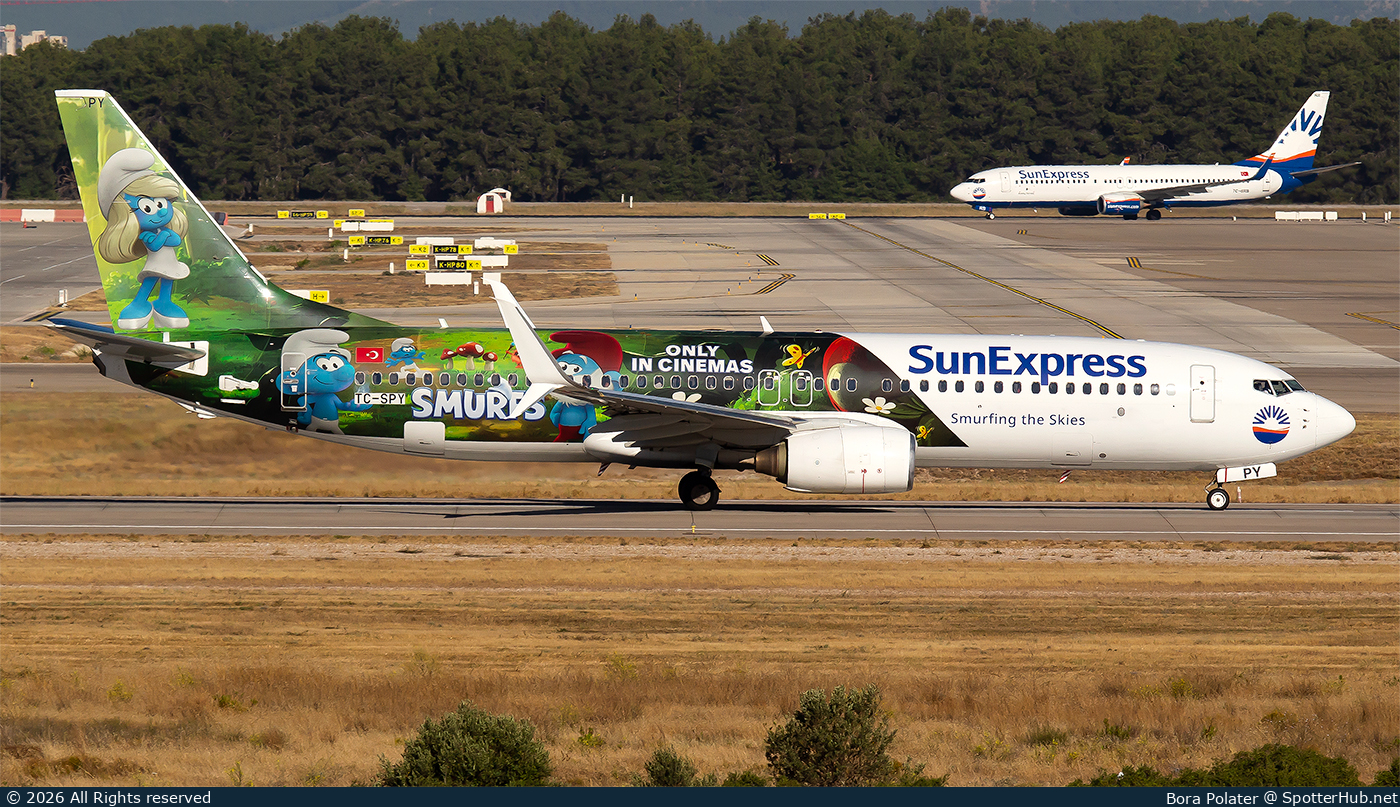 Photo of TC-SPY - Boeing 737-8EH operated by SunExpress
