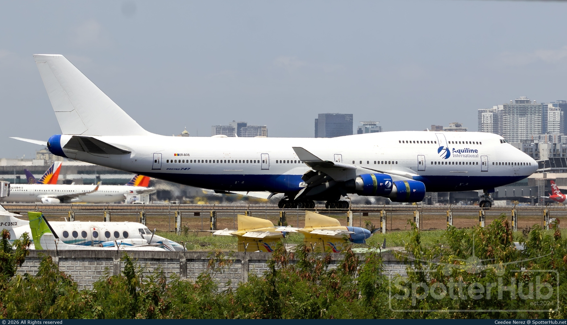 Photo of ER-BOS - Boeing 747-412 operated by Terra Avia