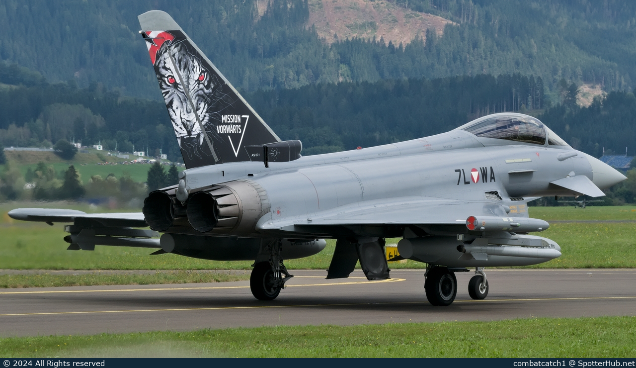 Photo of 7L-WA - Eurofighter Typhoon EF-2000 operated by Austrian Air Force