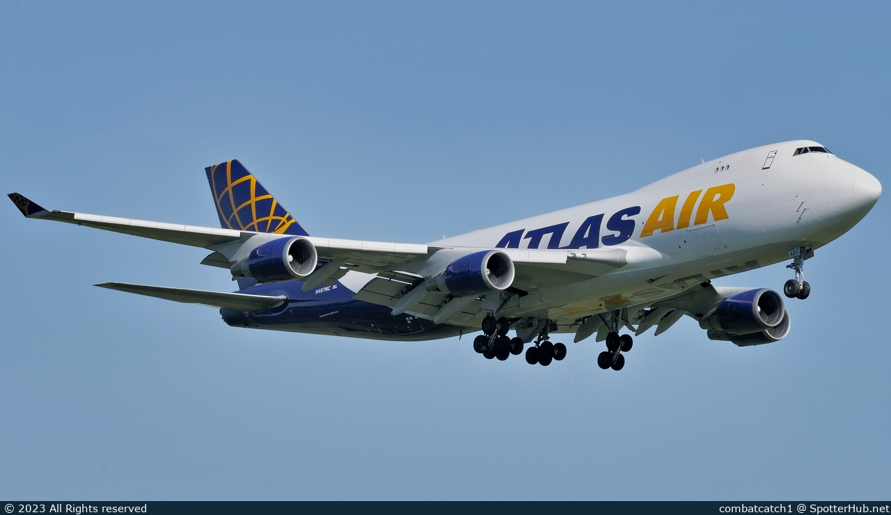 Photo of N487MC - Boeing 747-45EF operated by Atlas Air