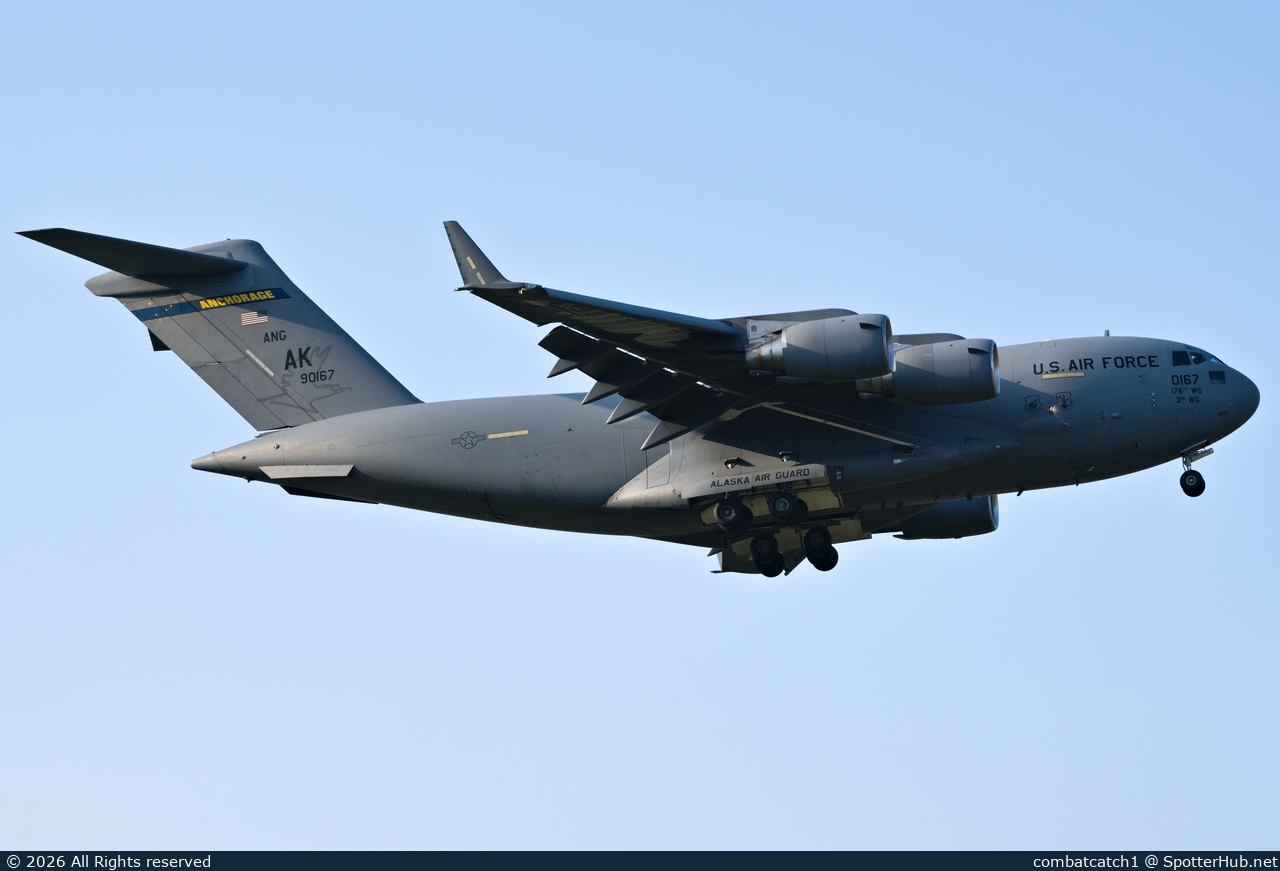 Photo of 99-0167 - Boeing C-17A Globemaster III operated by US Air Force