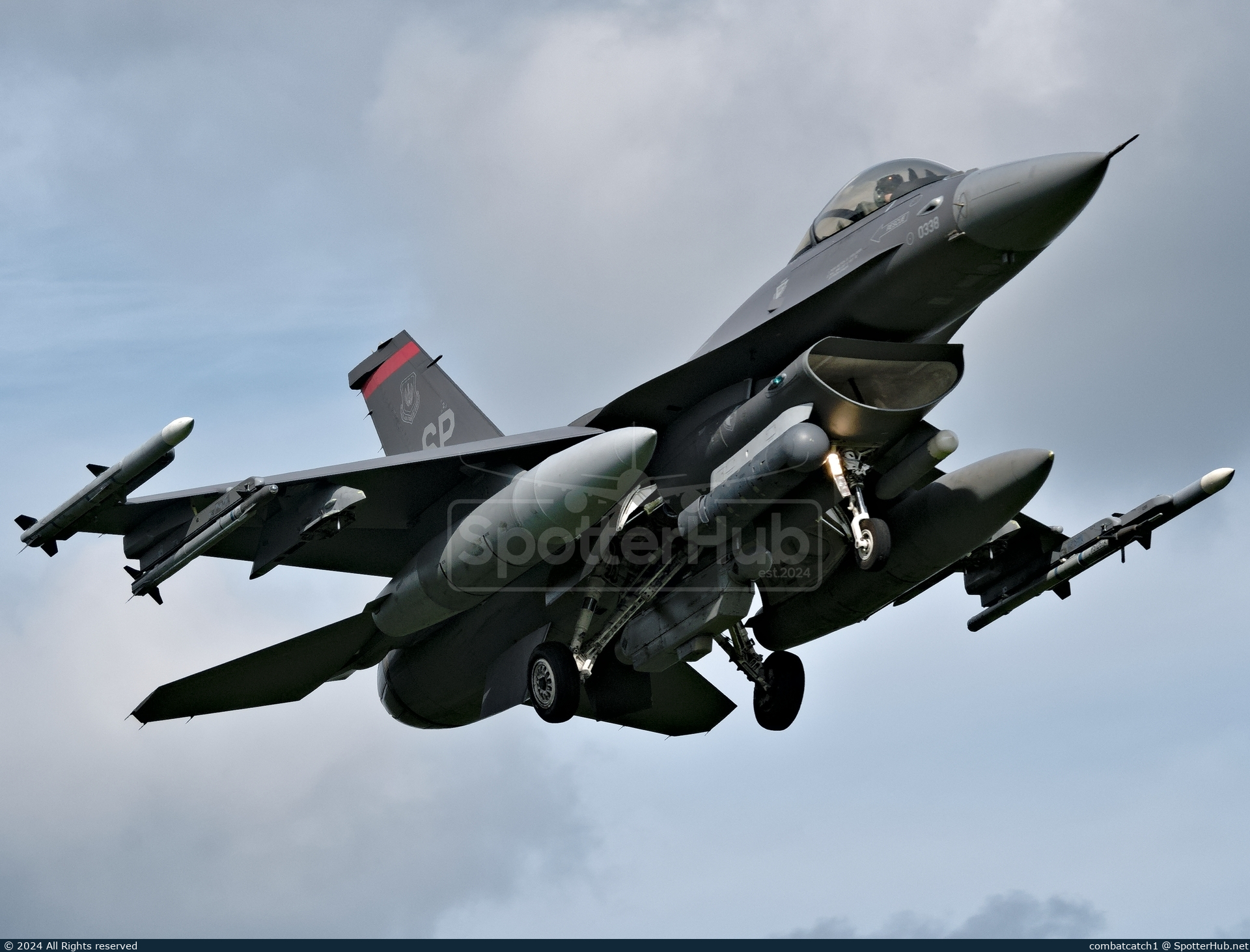 Photo of 91-0338 - General Dynamics F-16CM Fighting Falcon operated by US Air Force