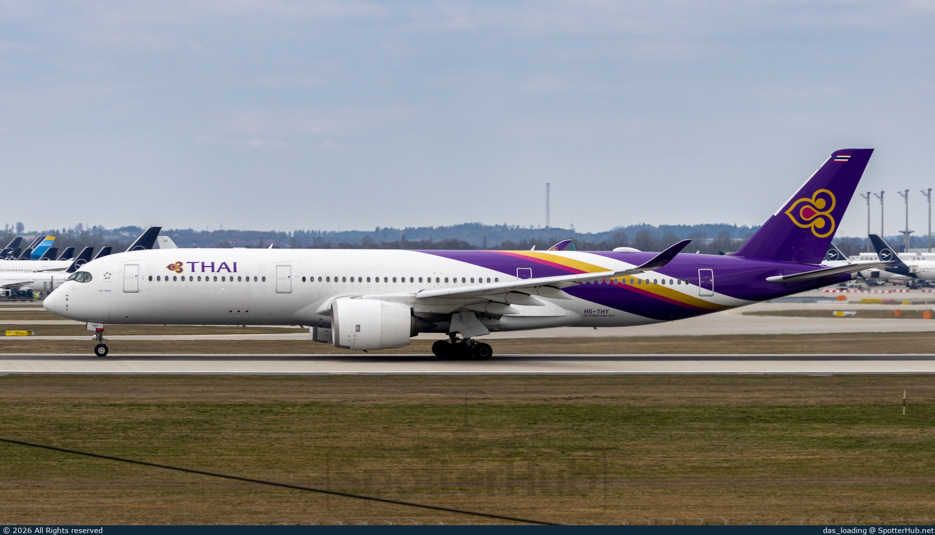 Photo of HS-THY - Airbus A350-941 operated by Thai Airways International