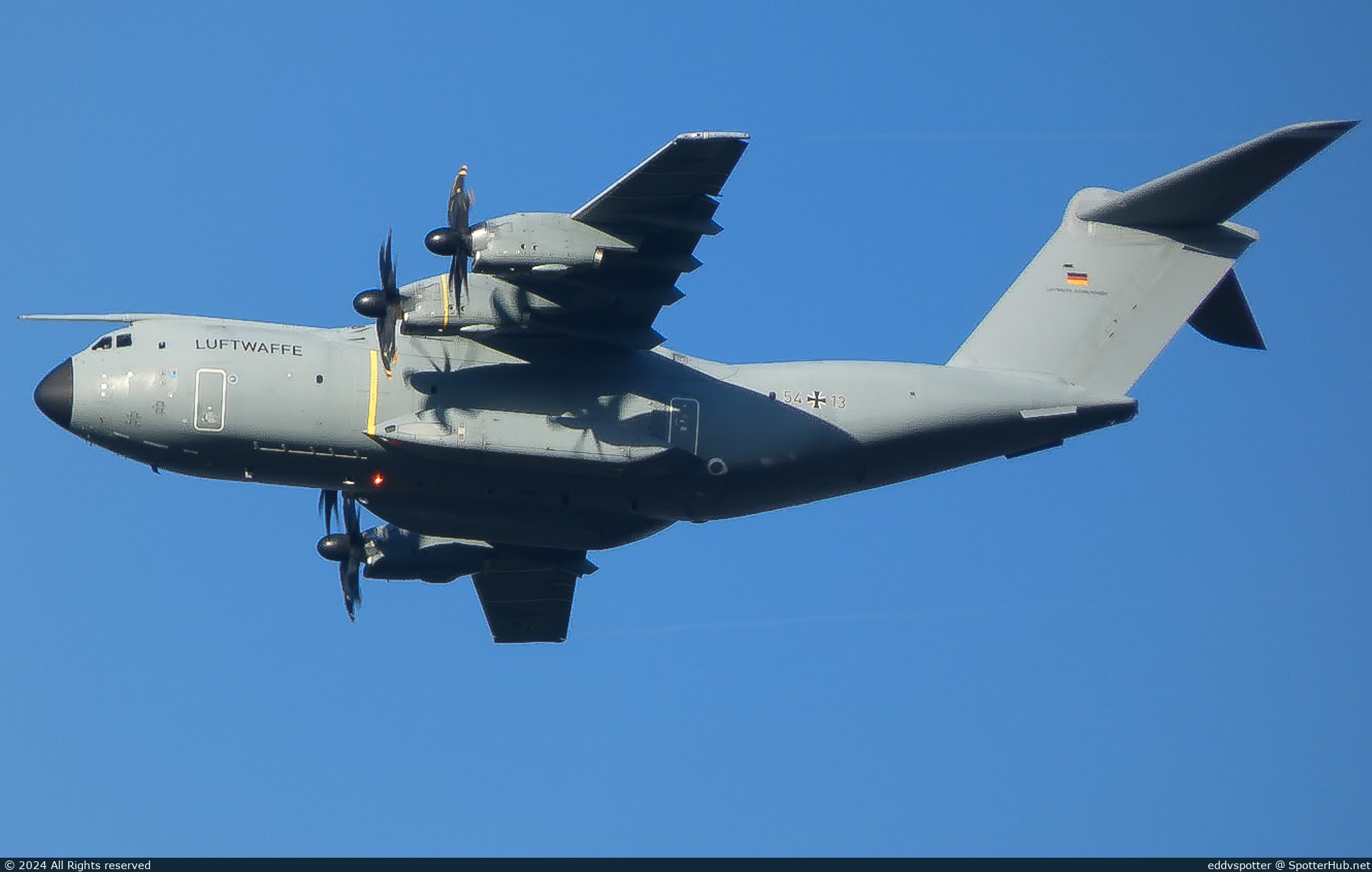 Photo of 54+13 - Airbus A400M Atlas operated by German Air Force