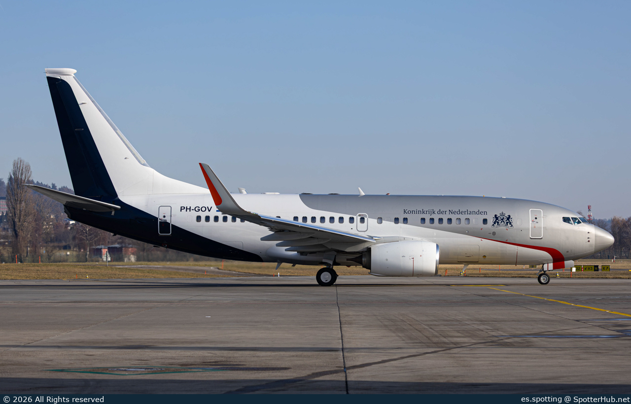 Photo of PH-GOV - Boeing 737-700(BBJ) operated by Government of the Netherlands