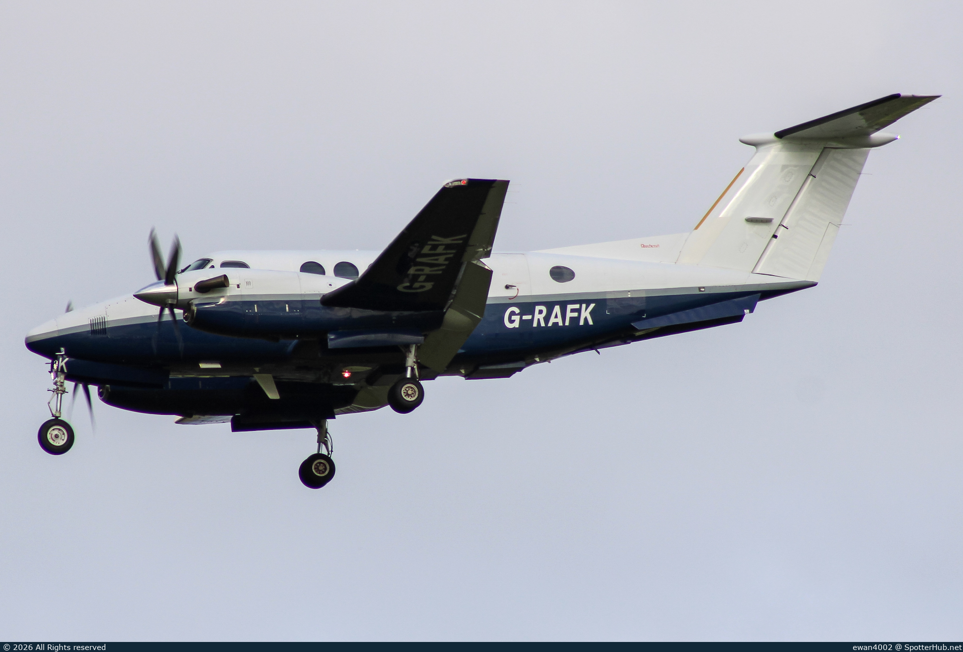 Photo of G-RAFK - Beechcraft B200 Super King Air operated by RVL Aviation