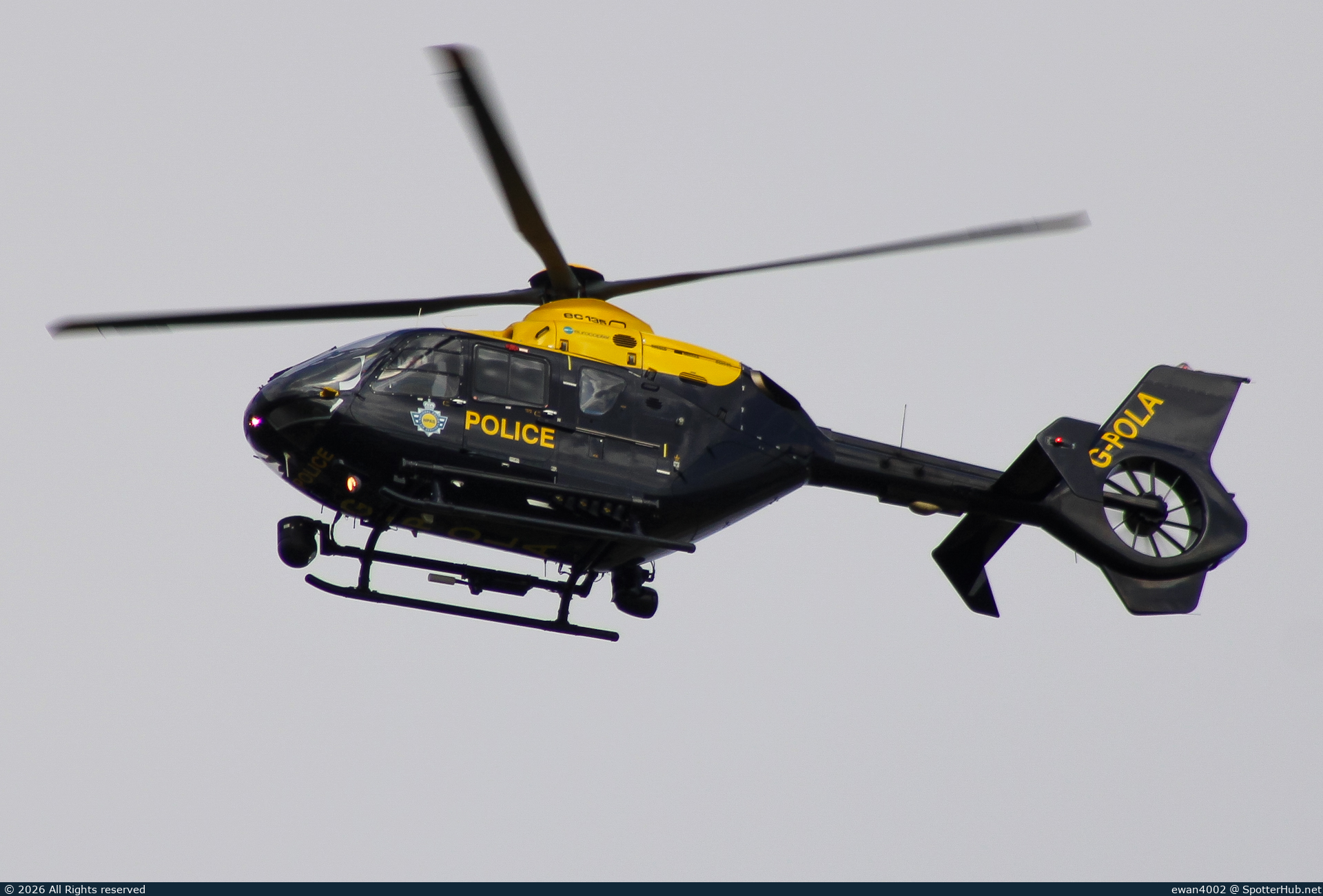 Photo of G-POLA - Eurocopter EC135 P2+ operated by British Police - National Police Air Service