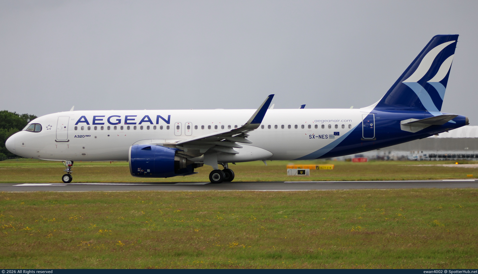 Photo of SX-NES - Airbus A320-271N operated by Aegean Airlines