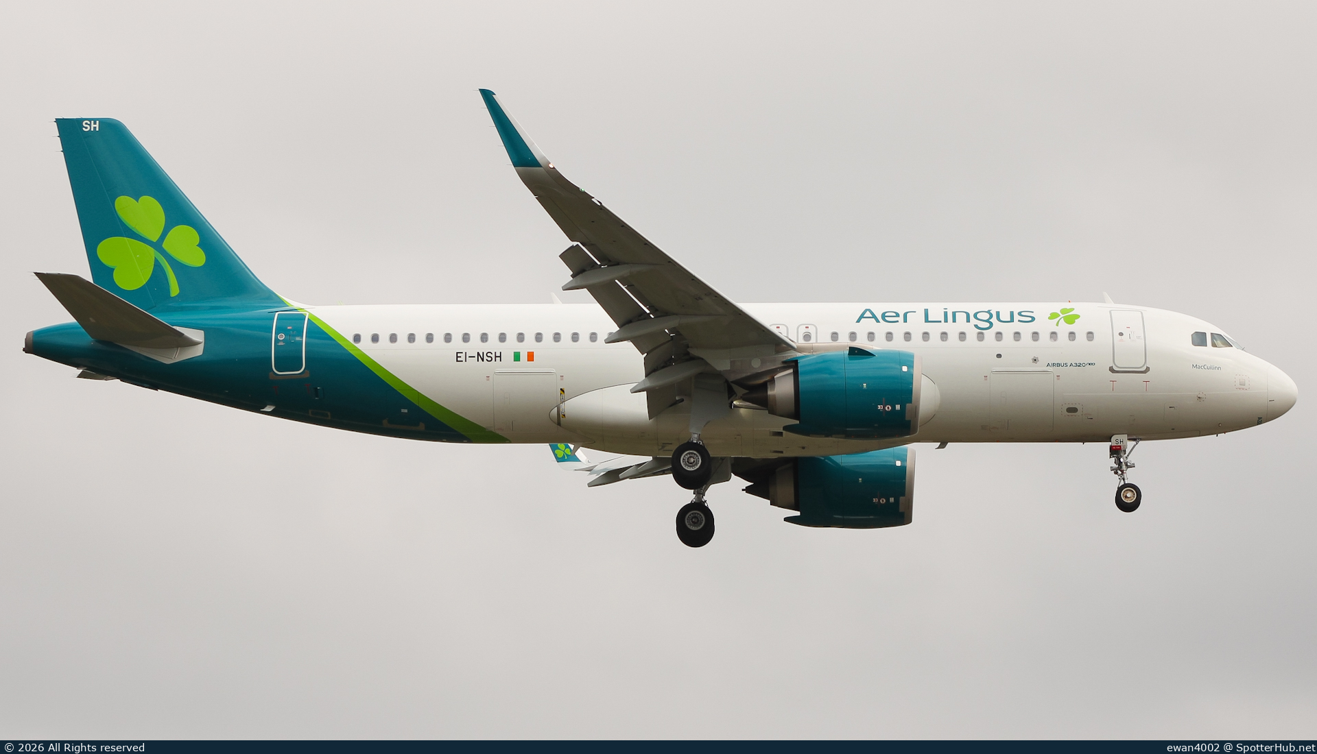 Photo of EI-NSH - Airbus A320-251N operated by Aer Lingus