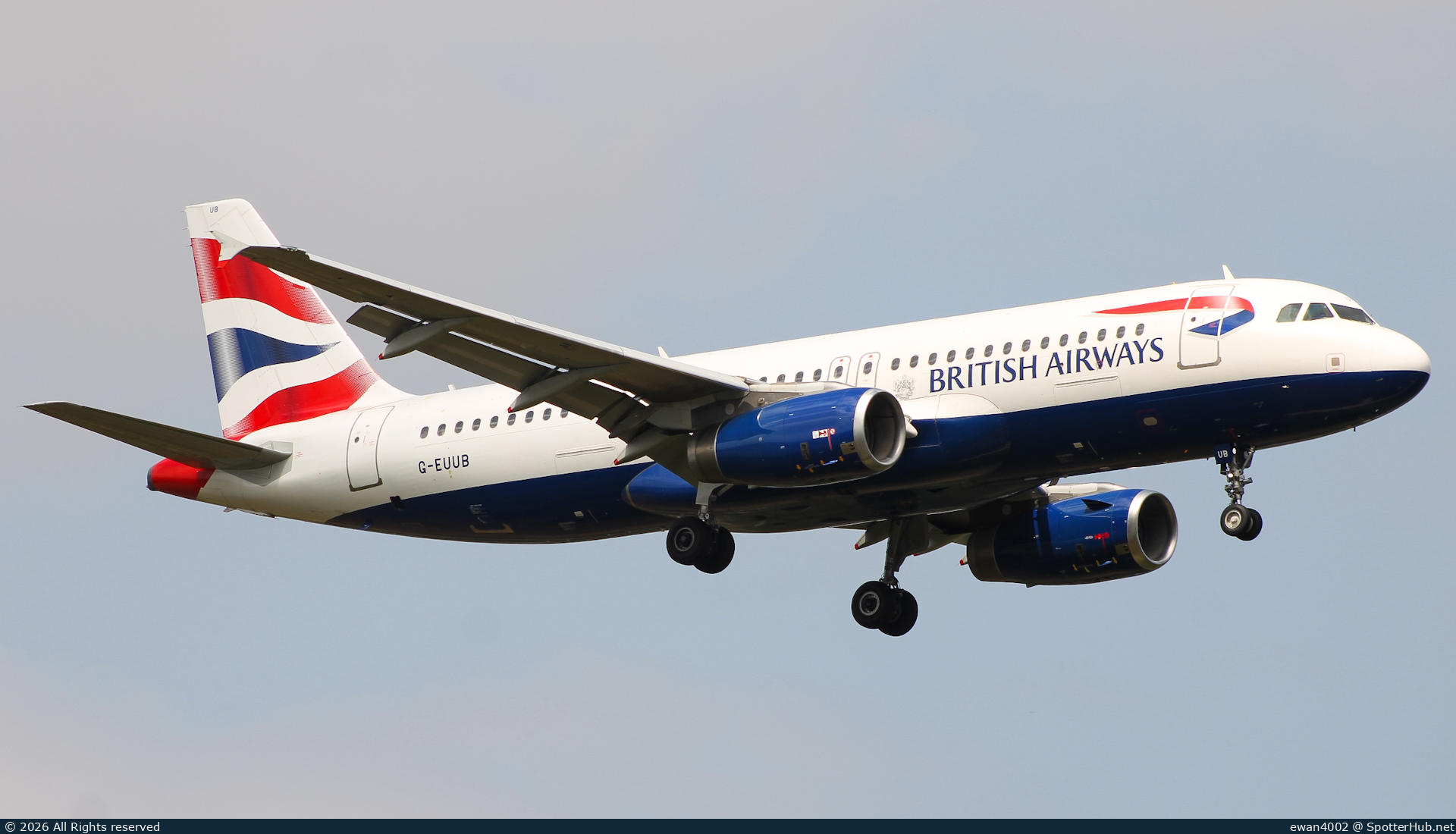 Photo of G-EUUB - Airbus A320-232 operated by British Airways