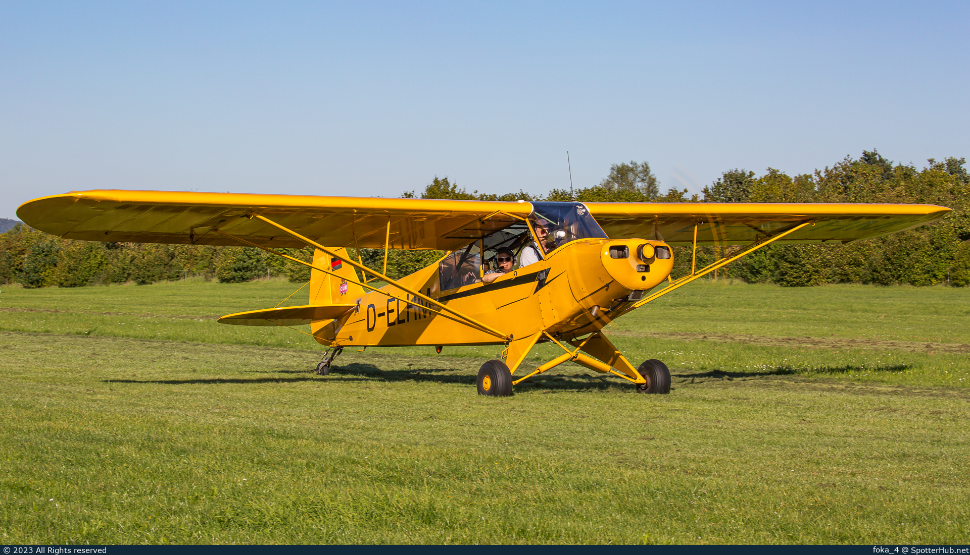 Photo of D-ELHM - Piper PA-18-95 Super Cub operated by Aero-Club Bad Nauheim