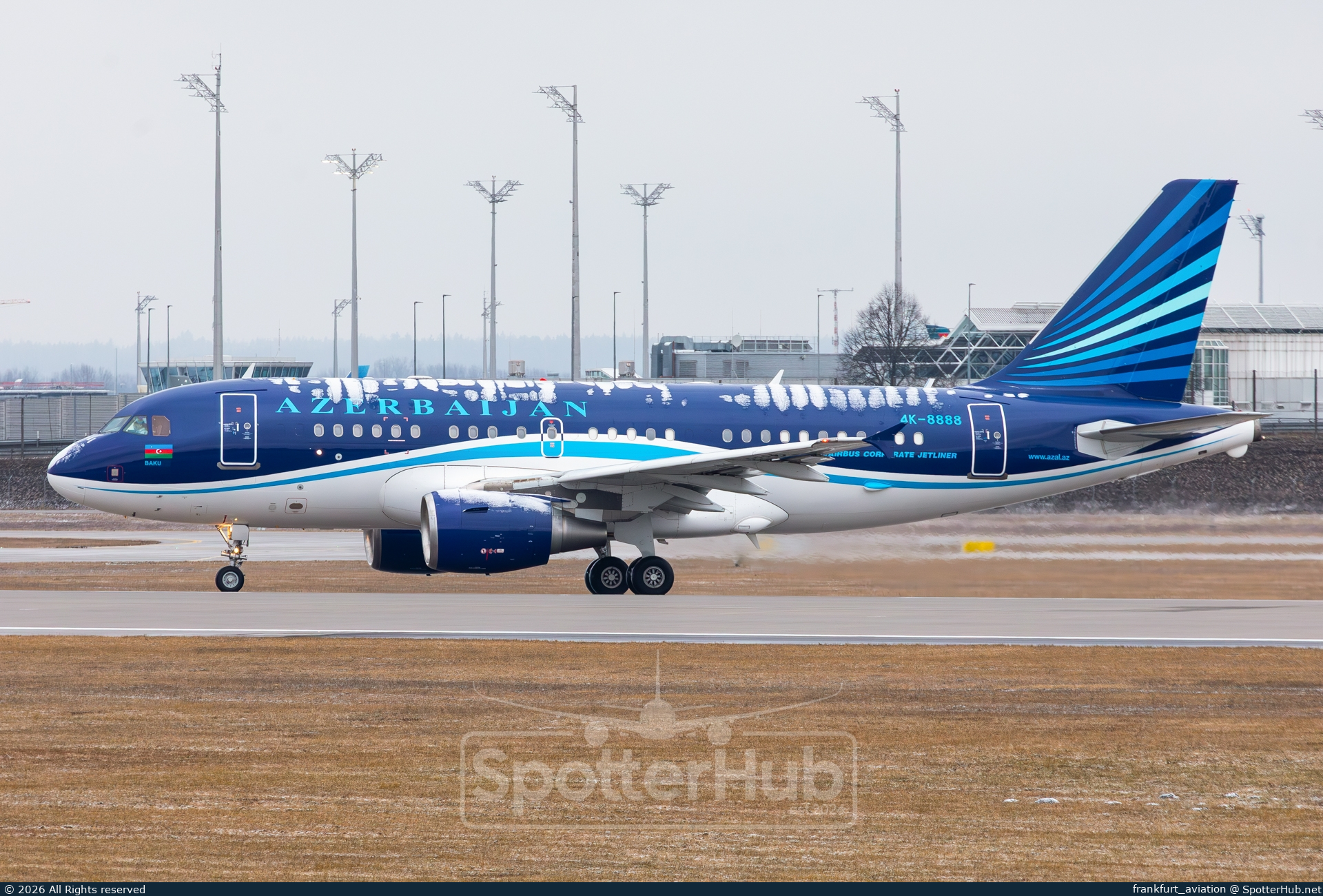 Photo of 4K-8888 - Airbus A319-115(CJ) operated by Government of Azerbaijan