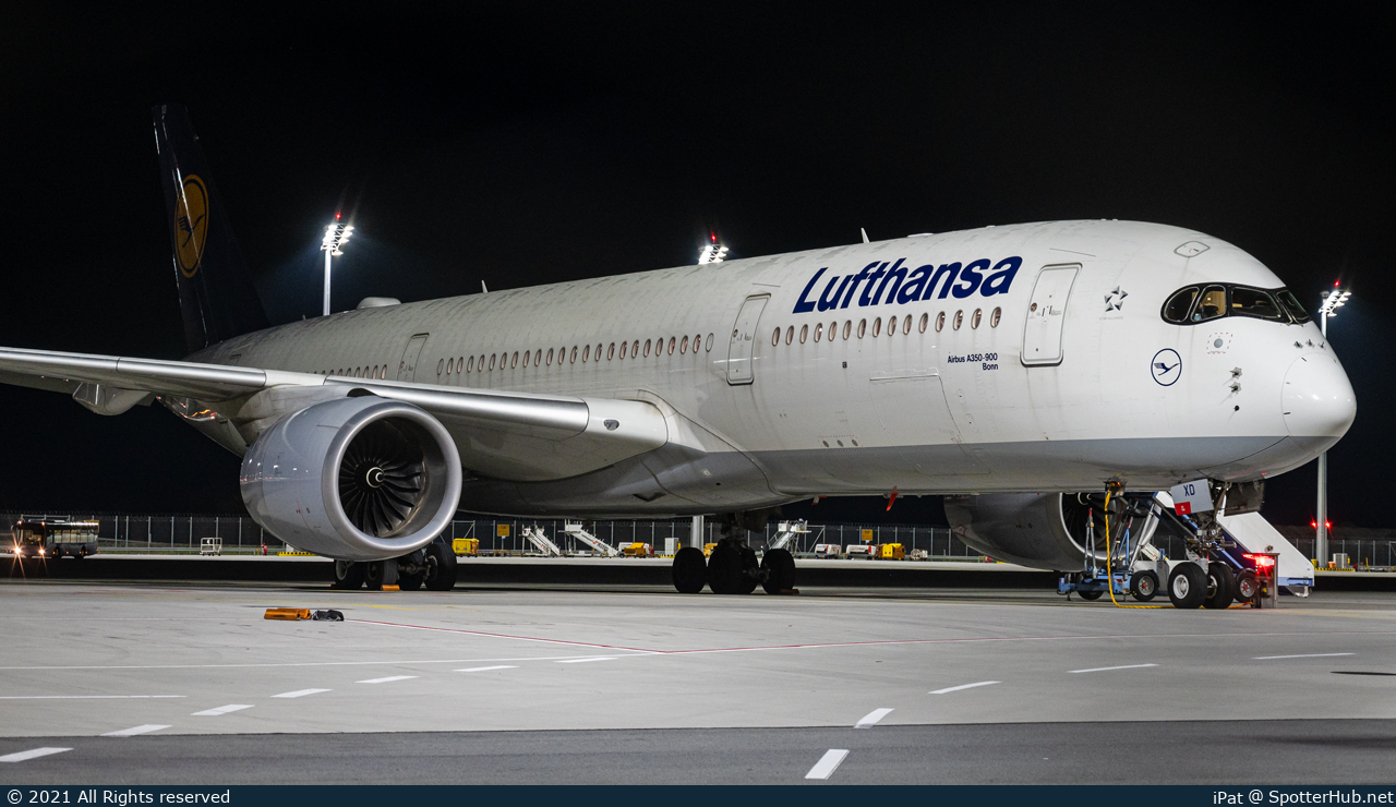 Photo of D-AIXD - Airbus A350-941 operated by Lufthansa