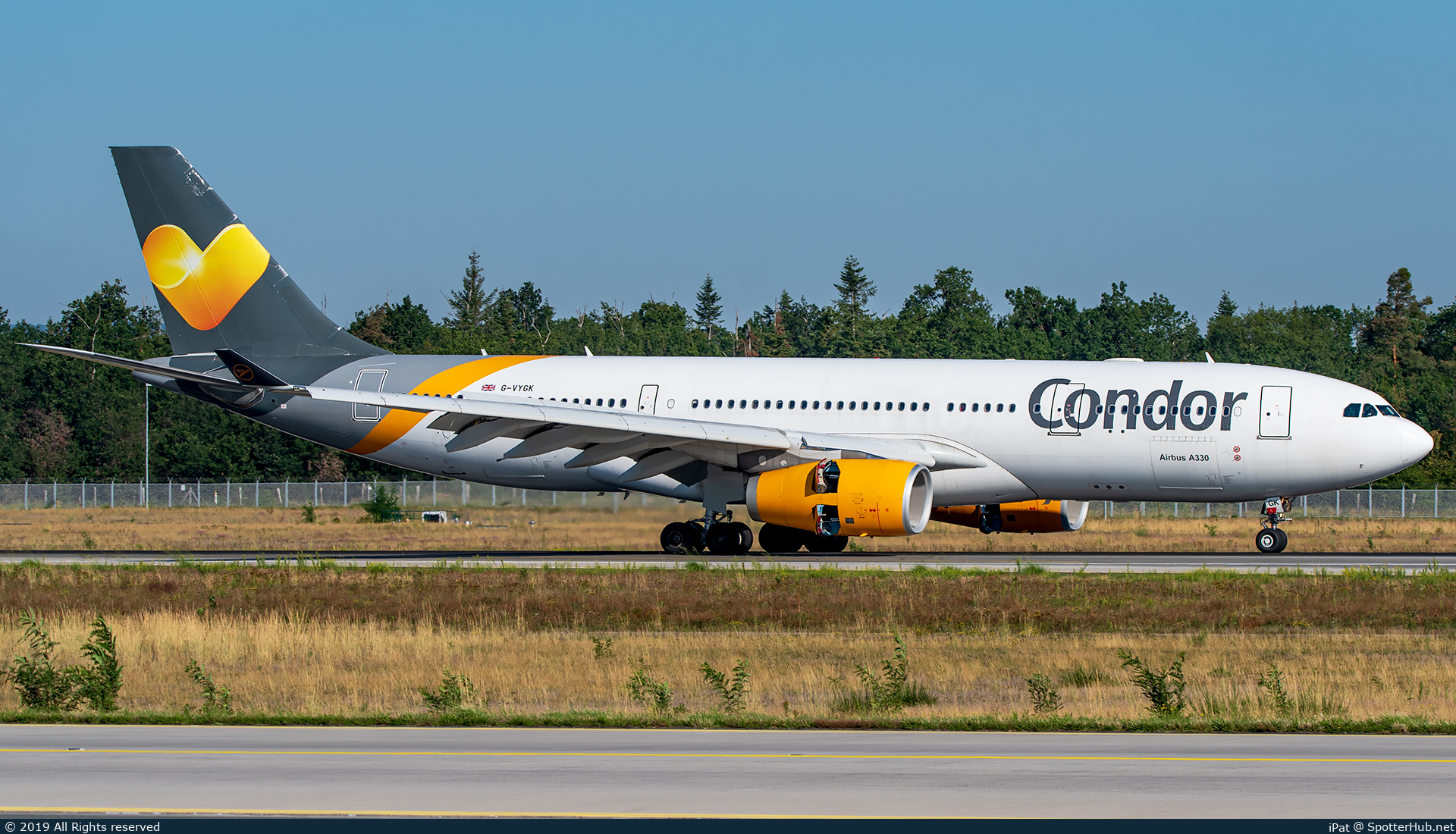 Photo of G-VYGK - Airbus A330-243 operated by Condor (opb AirTanker)