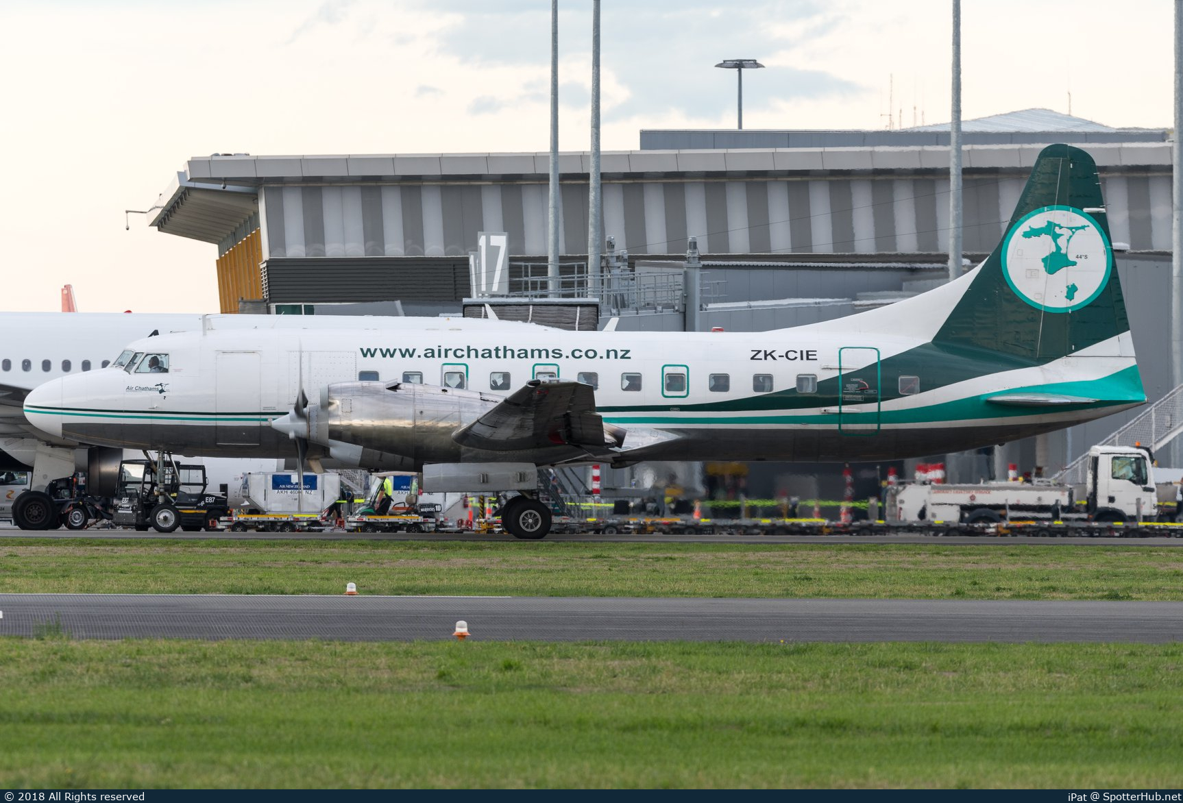 Photo of ZK-CIE - Convair CV-580 operated by Air Chathams