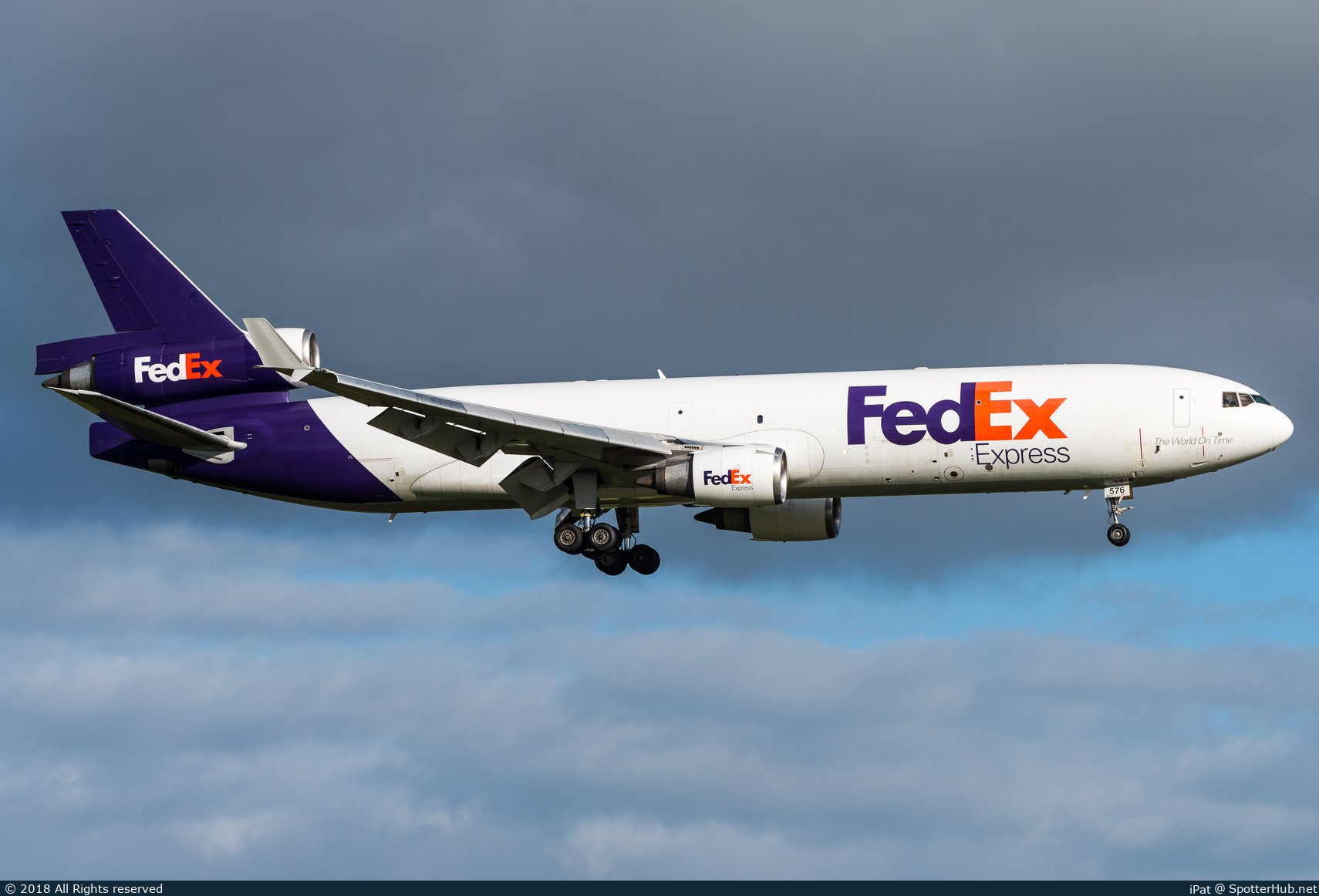 Photo of N576FE - McDonnell Douglas MD-11(F) operated by FedEx
