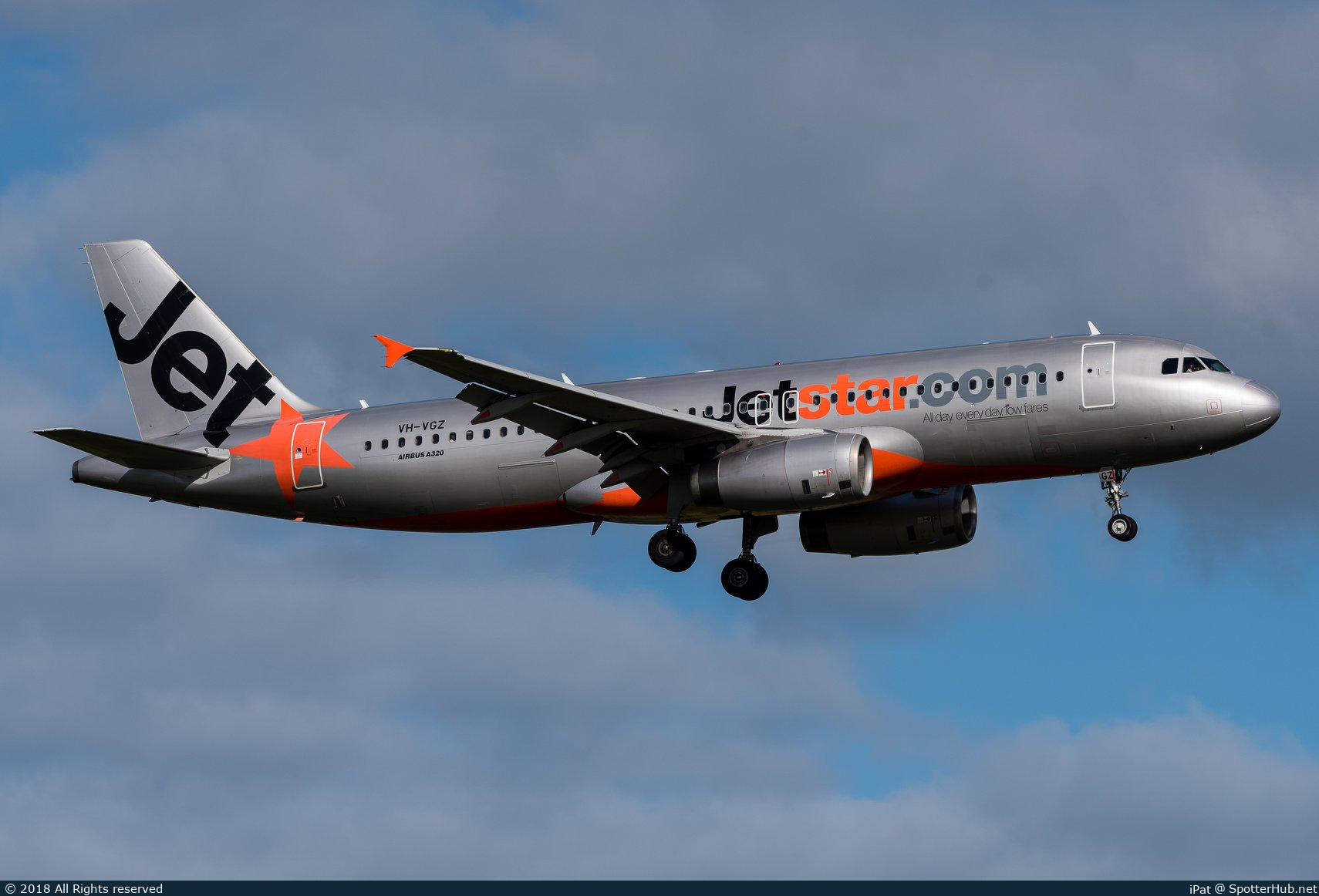 Photo of VH-VGZ - Airbus A320-232 operated by Jetstar Airways