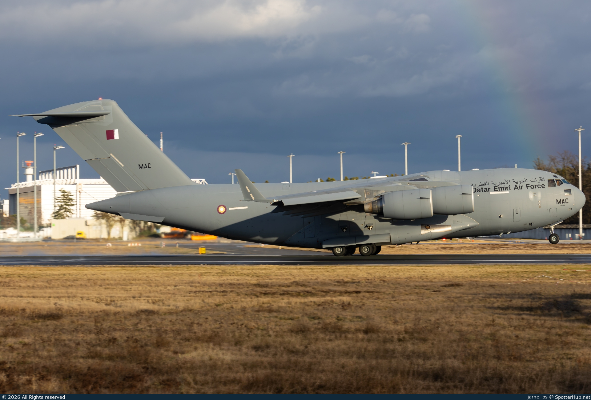 Photo of A7-MAC - Boeing C-17A Globemaster III operated by Qatar Emiri Air Force