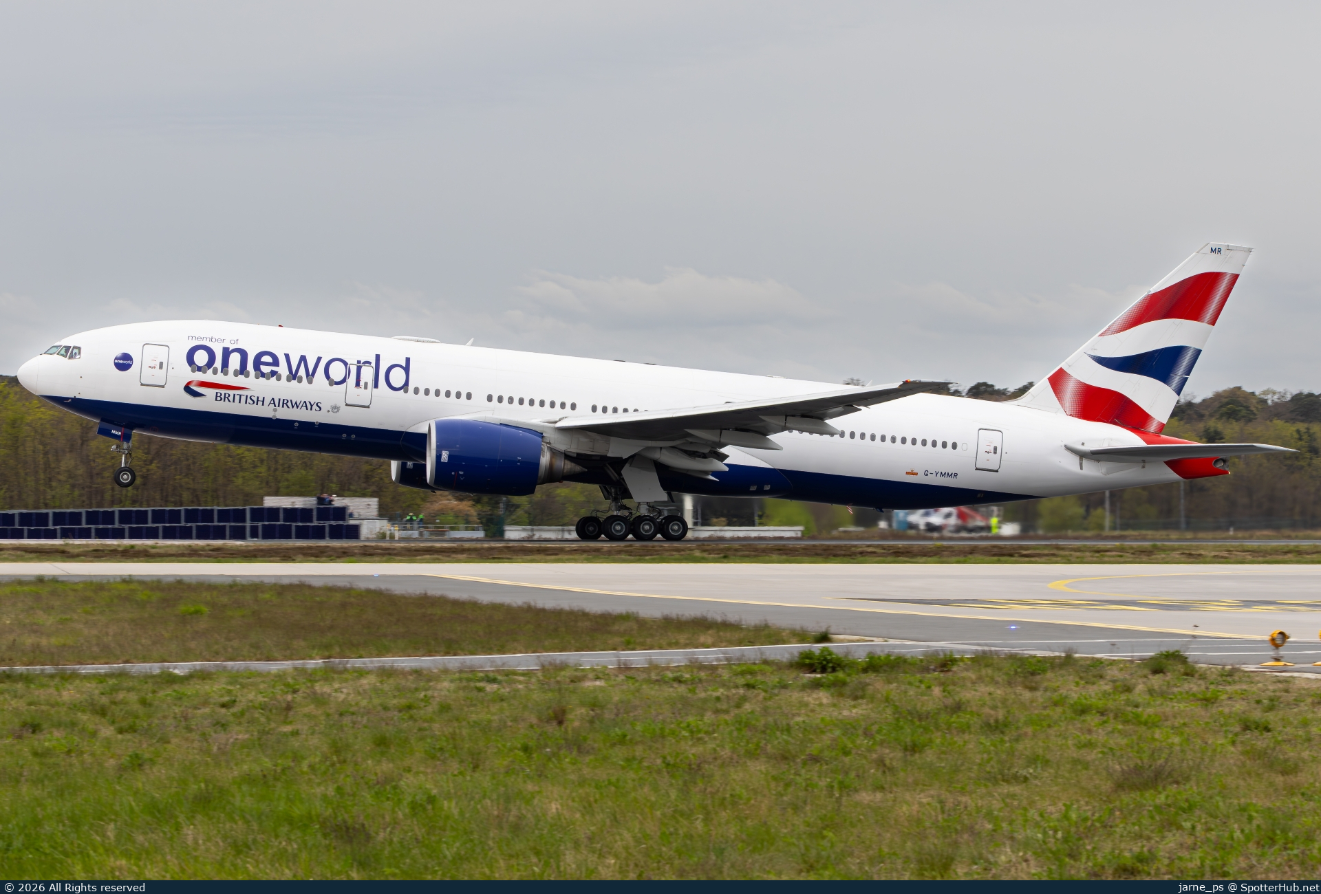 Photo of G-YMMR - Boeing 777-236(ER) operated by British Airways